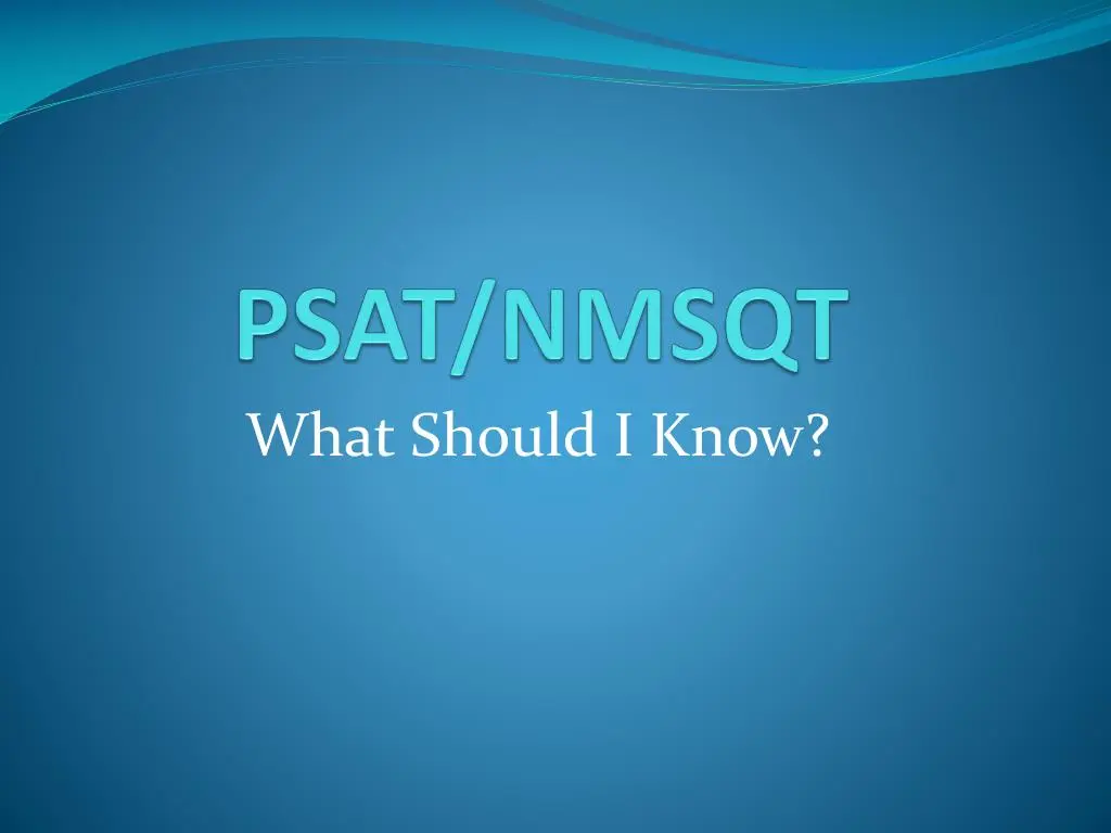 psat/nmsqt